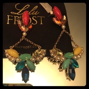 Saks Fifth Avenue Jewelry - Lulu Frost colorful chandelier earrings Saks Fifth Avenue Jewelry - Lulu Frost colorful chandelier earrings